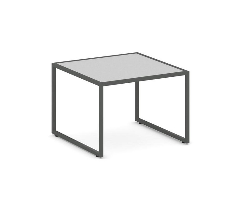 Столик малый NLT.SM Серый/Металл Антрацит 600*600*430