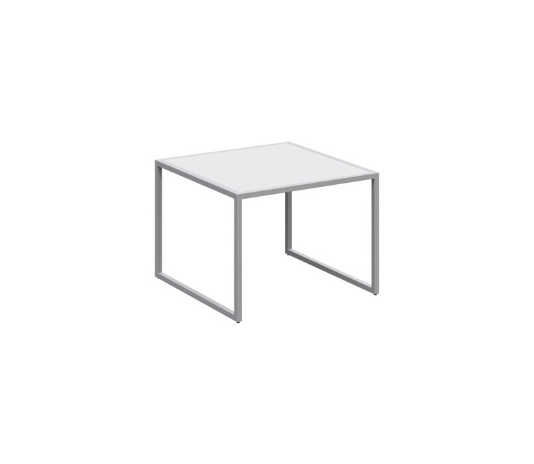 Next Столик малый NLT.SM Снежная Патина/Металл Серый 600*600*430