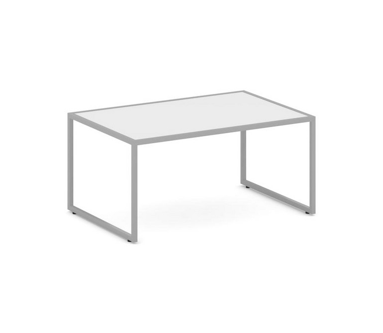 Столик большой NLT.SB Белый/Металл Серый 900*600*430