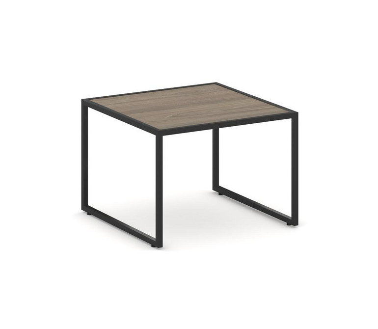 Столик малый NLT.SM Вяз Благородный/Металл Черный 600*600*430