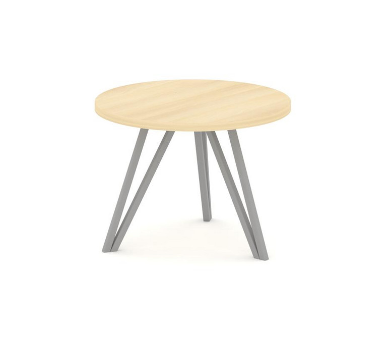 Asti Стол журнальный (круглый) AS.SJ-003 Акация Лорка/Металл Серый 600*600*435