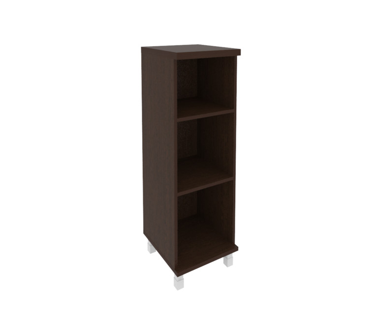 First Стеллаж средний узкий KSU-2 Венге Цаво 401*432*1260