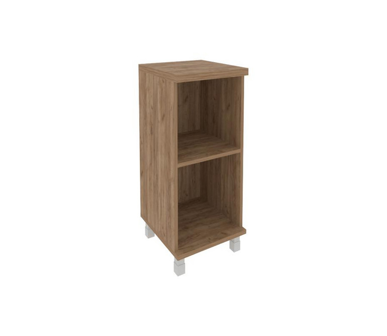 First Стеллаж низкий узкий KSU-3 Дуб Табак 401*432*958