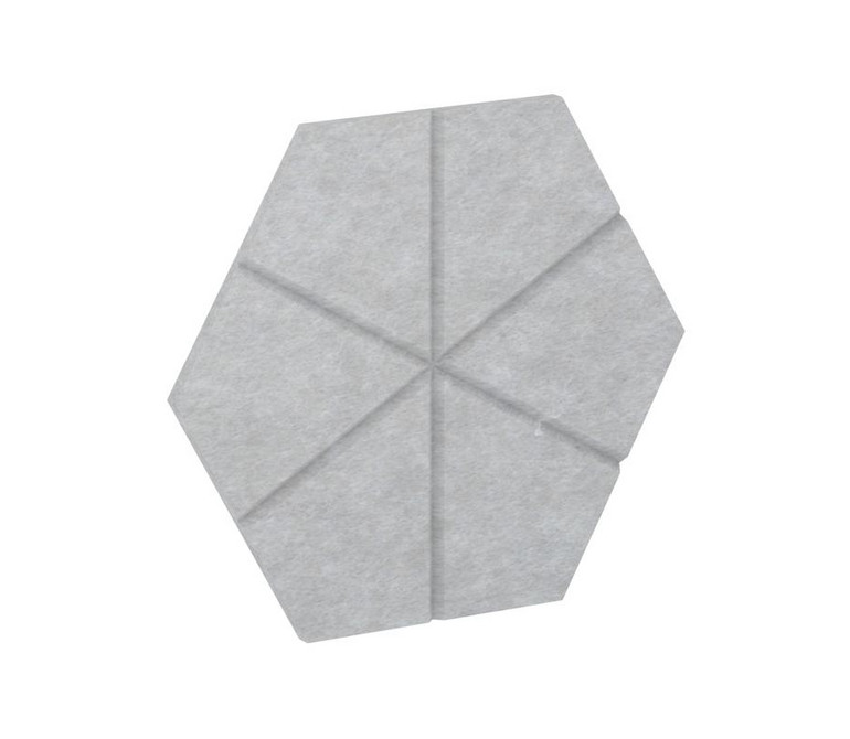 AcustiX Настенная панель шестигранная (6 лучей) VE.NP-6G6L-300 Зимний Лес 600*520*12(сторона 300мм)