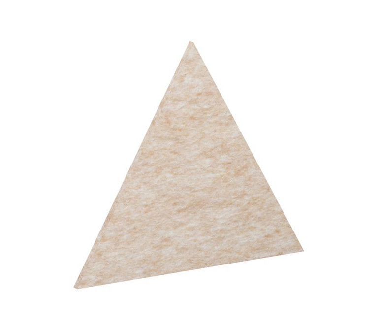 AcustiX Настенная панель треугольная VE.NP-TR-400 Крем-брюле 400*346*12
(сторона 400мм)