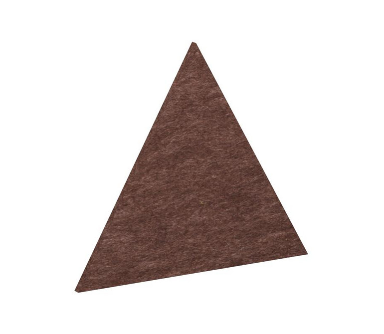 AcustiX Настенная панель треугольная VE.NP-TR-200 Молочный Шоколад 200*173*12
(сторона 200мм)
