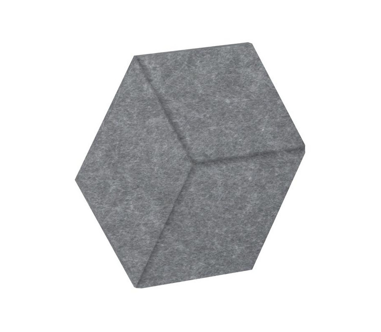 AcustiX Настенная панель шестигранная (3 луча) VE.NP-6G3LU-300 Морская Галька 600*520*12
(сторона 30