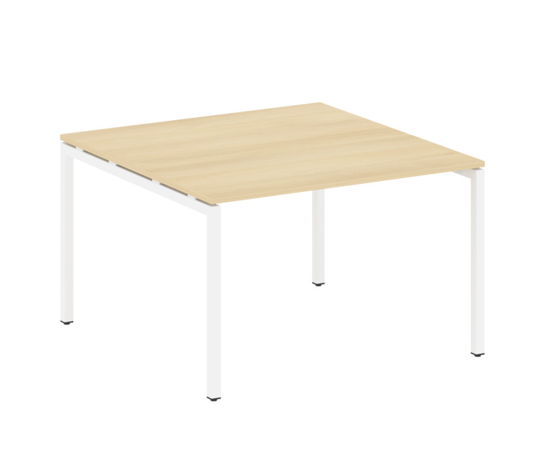 Metal System Quattro Переговорный стол (1 столешница) на П-образном м/к 40БП.ПРГ-1.2 Акация Лорка/Ме