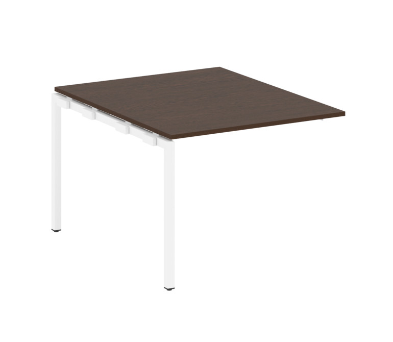 Metal System Quattro Проходной элемент перег. стола на П-образном м/к 40БП.ППРГ-1 Венге Цаво/Металл