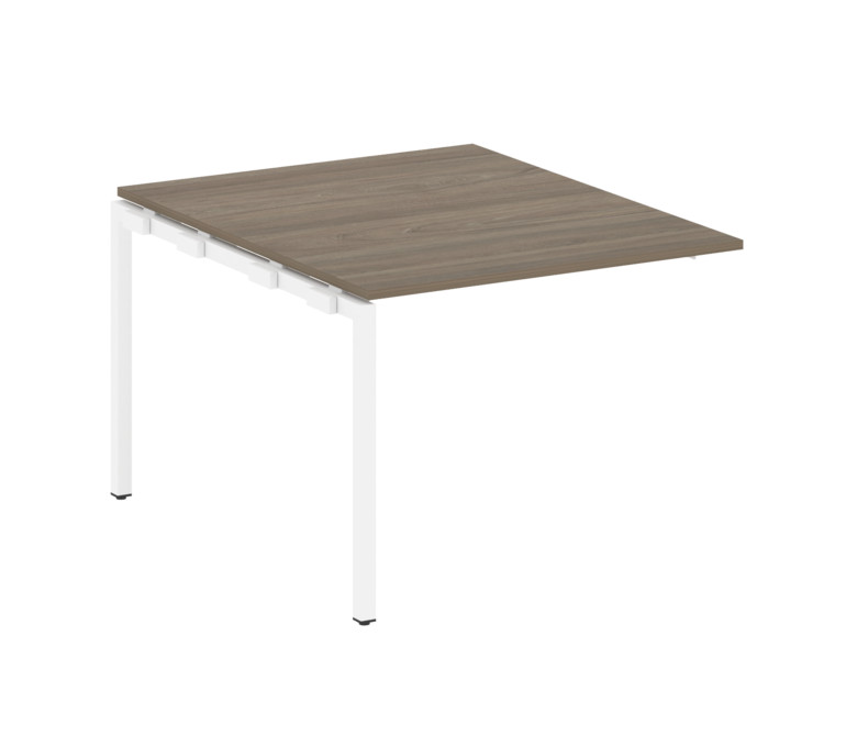 Metal System Quattro Проходной элемент перег. стола на П-образном м/к 40БП.ППРГ-1 Вяз Благородный/Ме