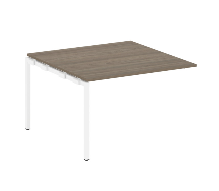 Metal System Quattro Проходной элемент перег. стола на П-образном м/к 40БП.ППРГ-2 Вяз Благородный/Ме