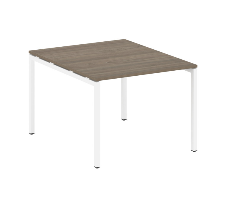 Metal System Quattro Переговорный стол (1 столешница) на П-образном м/к 40БП.ПРГ-1.1 Вяз Благородный