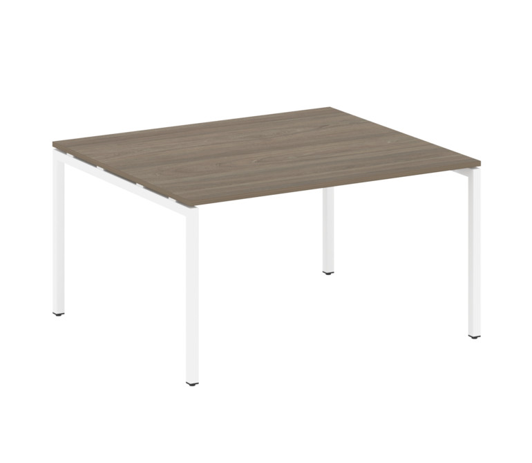 Metal System Quattro Переговорный стол (1 столешница) на П-образном м/к 40БП.ПРГ-1.3 Вяз Благородный