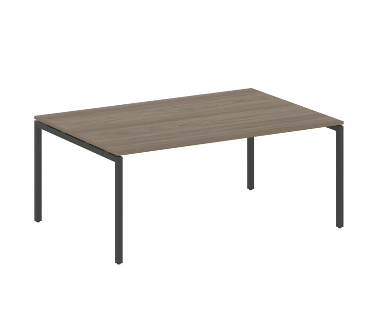 Metal System Quattro Переговорный стол (1 столешница) на П-образном м/к 40БП.ПРГ-1.5 Вяз Благородный