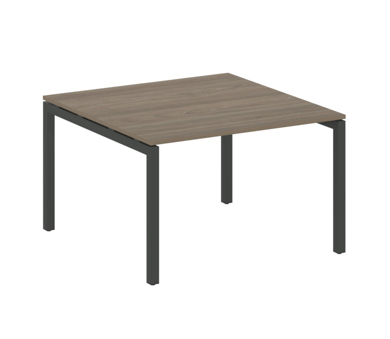 Metal System Quattro Переговорный стол (1 столешница) на П-образном м/к 50БП.ПРГ-1.2 Вяз Благородный