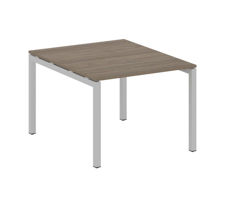 Metal System Quattro Переговорный стол (1 столешница) на П-образном м/к 50БП.ПРГ-1.1 Вяз Благородный