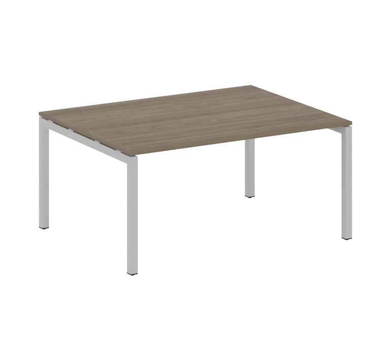 Metal System Quattro Переговорный стол (1 столешница) на П-образном м/к 50БП.ПРГ-1.4 Вяз Благородный