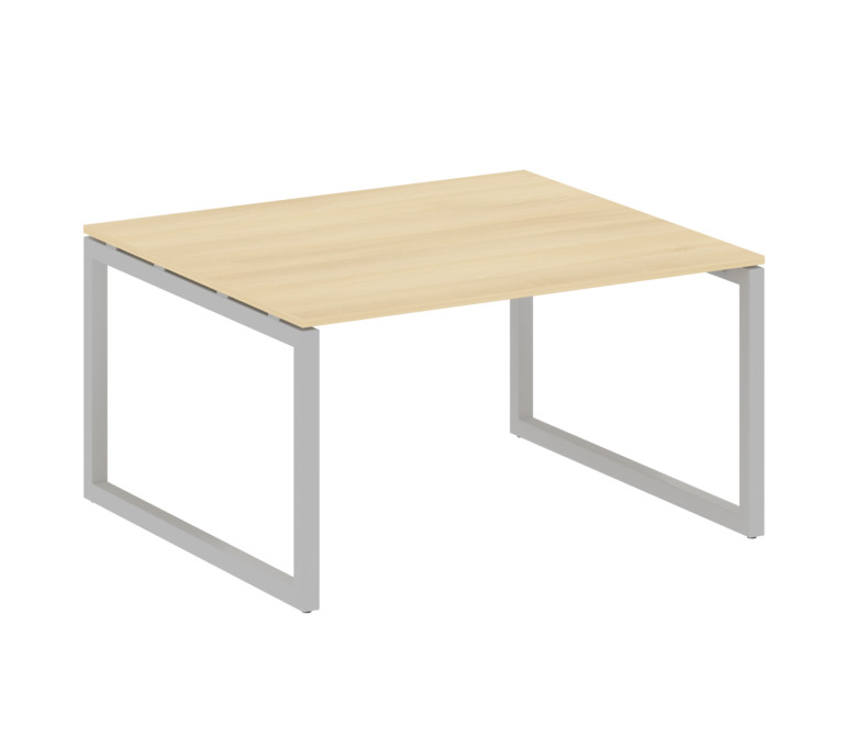 Metal System Quattro Переговорный стол (1 столешница) на О-образном м/к 50БО.ПРГ-1.3 Акация Лорка/Ме