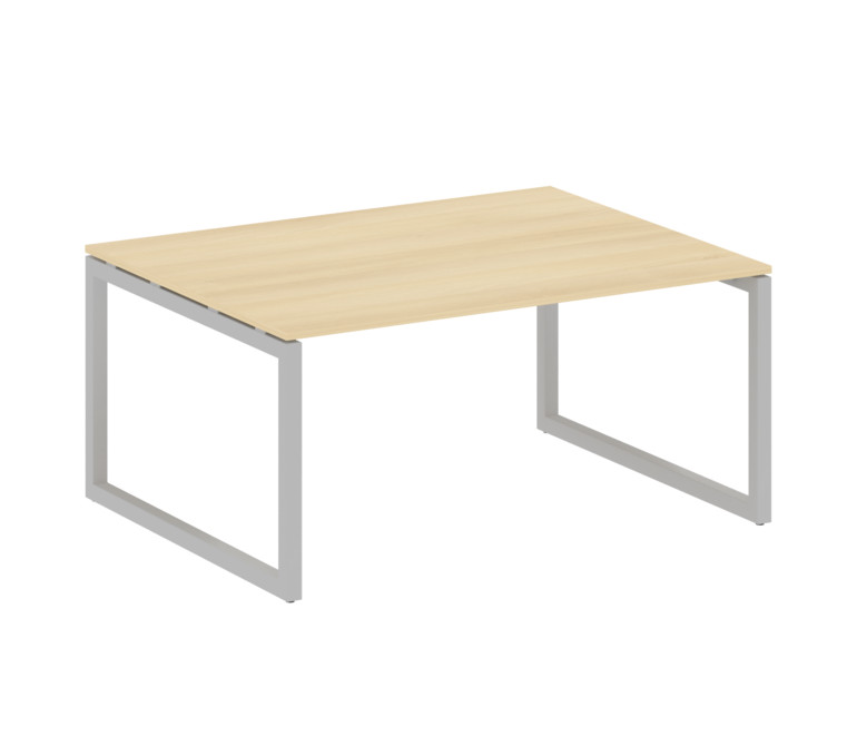 Metal System Quattro Переговорный стол (1 столешница) на О-образном м/к 50БО.ПРГ-1.4 Акация Лорка/Ме