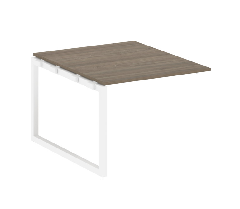 Metal System Quattro Проходной элемент перег. стола на О-образном м/к 50БО.ППРГ-1 Вяз Благородный/Ме