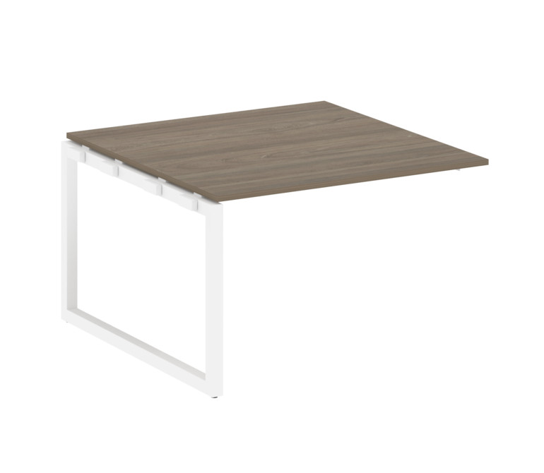 Metal System Quattro Проходной элемент перег. стола на О-образном м/к 50БО.ППРГ-2 Вяз Благородный/Ме