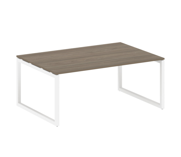 Metal System Quattro Переговорный стол (1 столешница) на О-образном м/к 50БО.ПРГ-1.5 Вяз Благородный