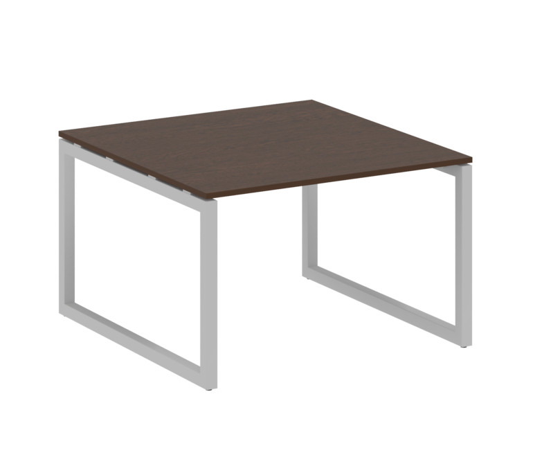 Metal System Quattro Переговорный стол (1 столешница) на О-образном м/к 50БО.ПРГ-1.2 Венге Цаво/Мета