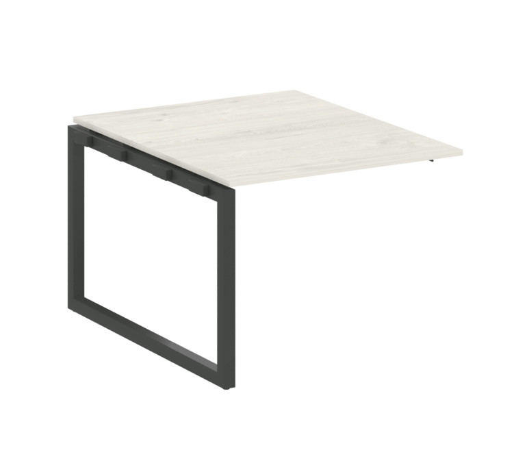 Metal System Quattro Проходной элемент перег. стола на О-образном м/к 50БО.ППРГ-1 Дуб Наварра/Металл