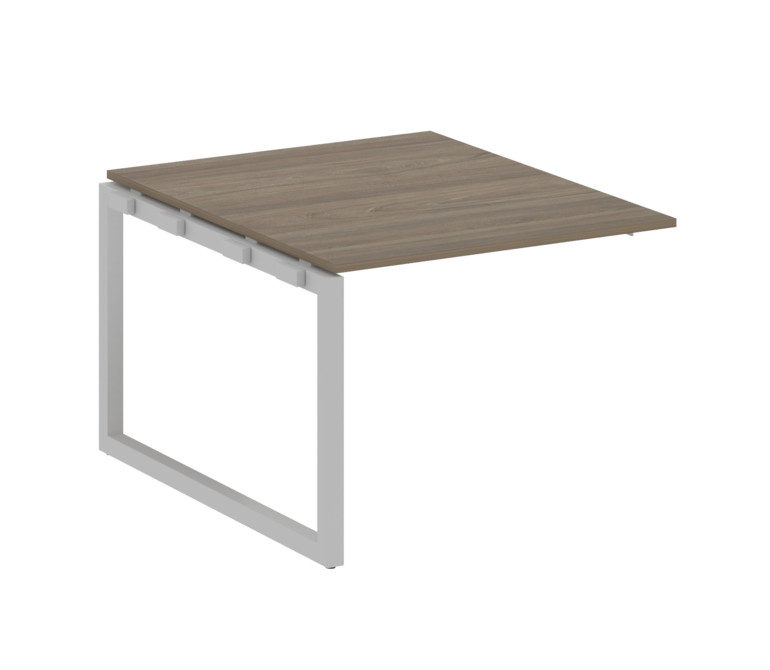 Metal System Quattro Проходной элемент перег. стола на О-образном м/к 50БО.ППРГ-1 Вяз Благородный/Ме