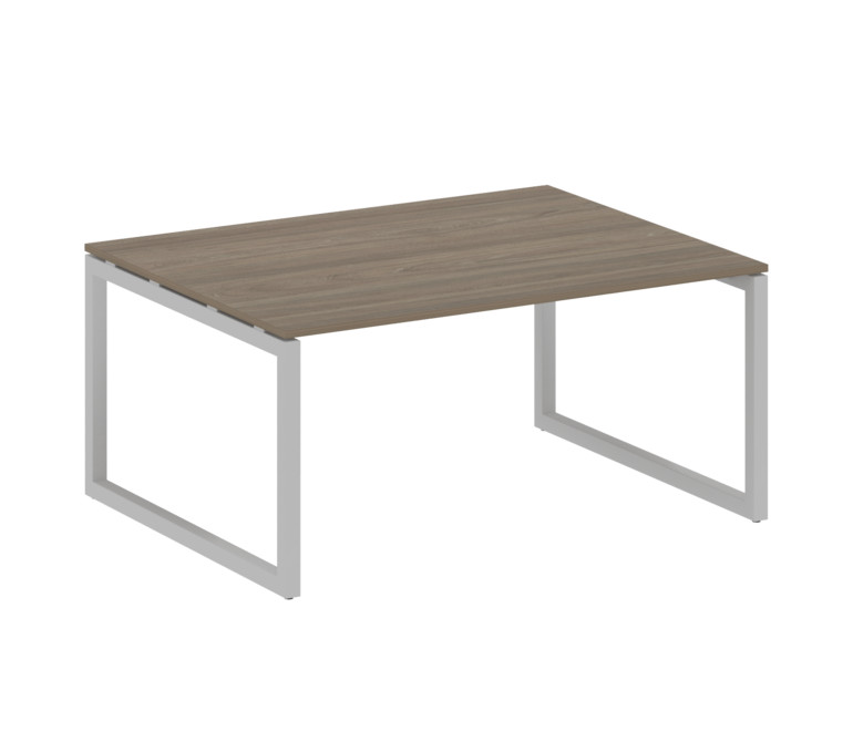Metal System Quattro Переговорный стол (1 столешница) на О-образном м/к 50БО.ПРГ-1.4 Вяз Благородный