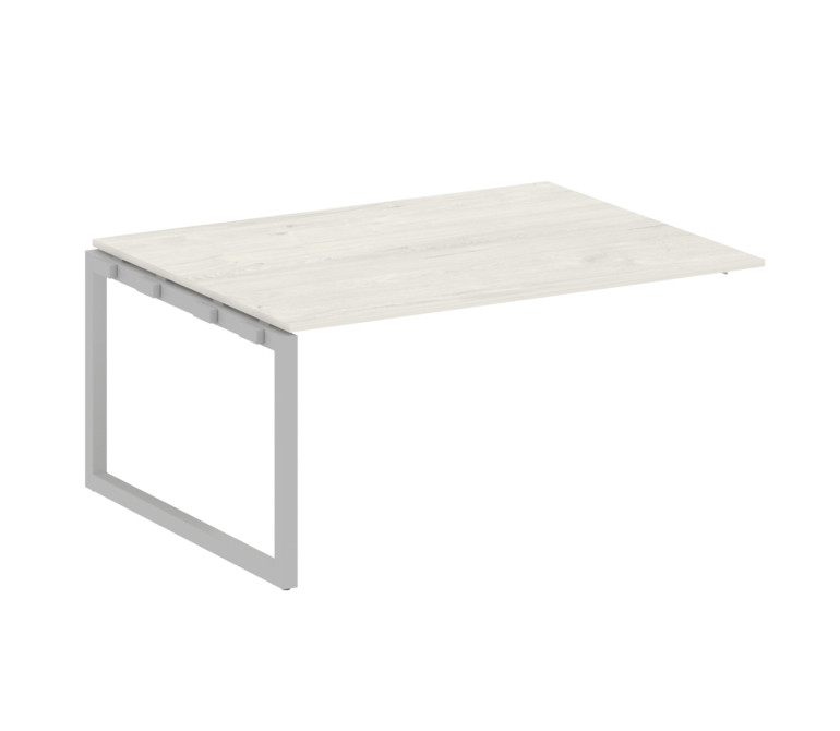 Metal System Quattro Проходной элемент перег. стола на О-образном м/к 50БО.ППРГ-4 Дуб Наварра/Металл