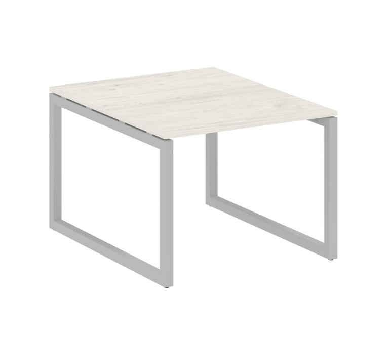 Metal System Quattro Переговорный стол (1 столешница) на О-образном м/к 50БО.ПРГ-1.1 Дуб Наварра/Мет