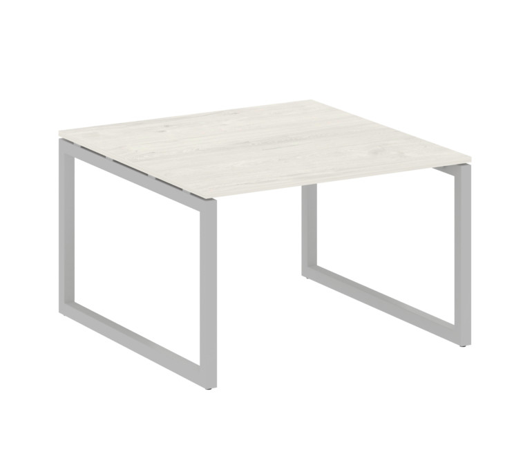 Metal System Quattro Переговорный стол (1 столешница) на О-образном м/к 50БО.ПРГ-1.2 Дуб Наварра/Мет