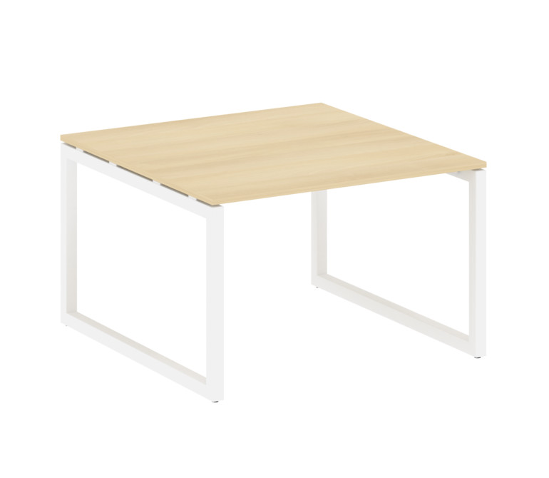 Metal System Quattro Переговорный стол (1 столешница) на О-образном м/к 50БО.ПРГ-1.2 Акация Лорка/Ме