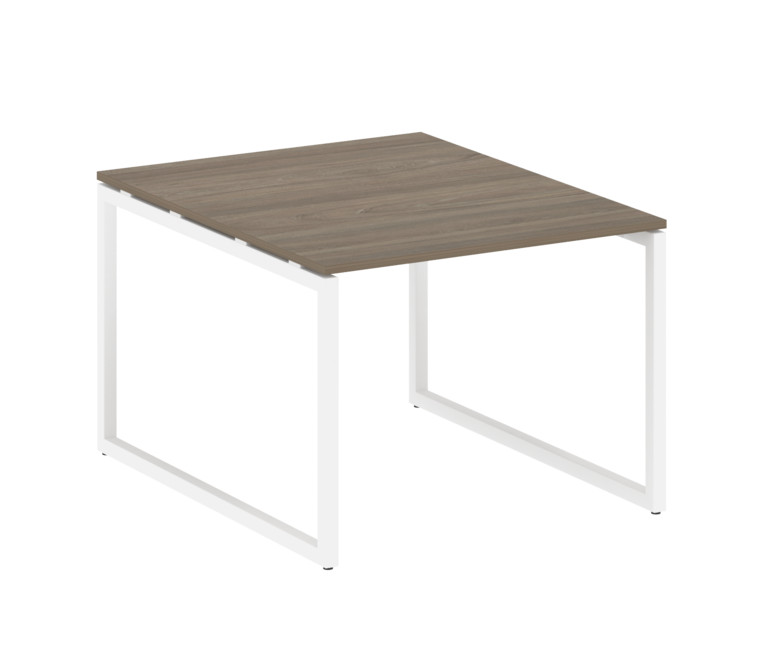 Metal System Quattro Перег. стол (1 столешница) на О-образном м/к 40БО.ПРГ-1.1 Вяз Благородный/Метал