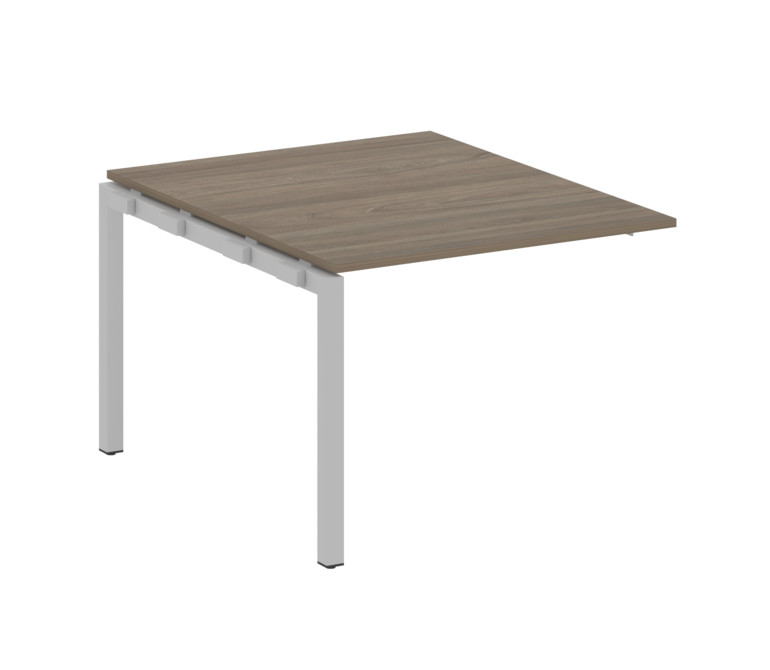 Metal System Quattro Проходной элемент перег. стола на П-образном м/к 50БП.ППРГ-1 Вяз Благородный/Ме