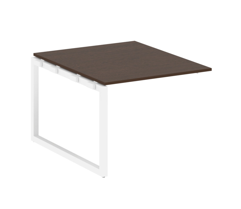 Metal System Quattro Проходной элемент перег. стола на О-образном м/к 50БО.ППРГ-1 Венге Цаво/Металл