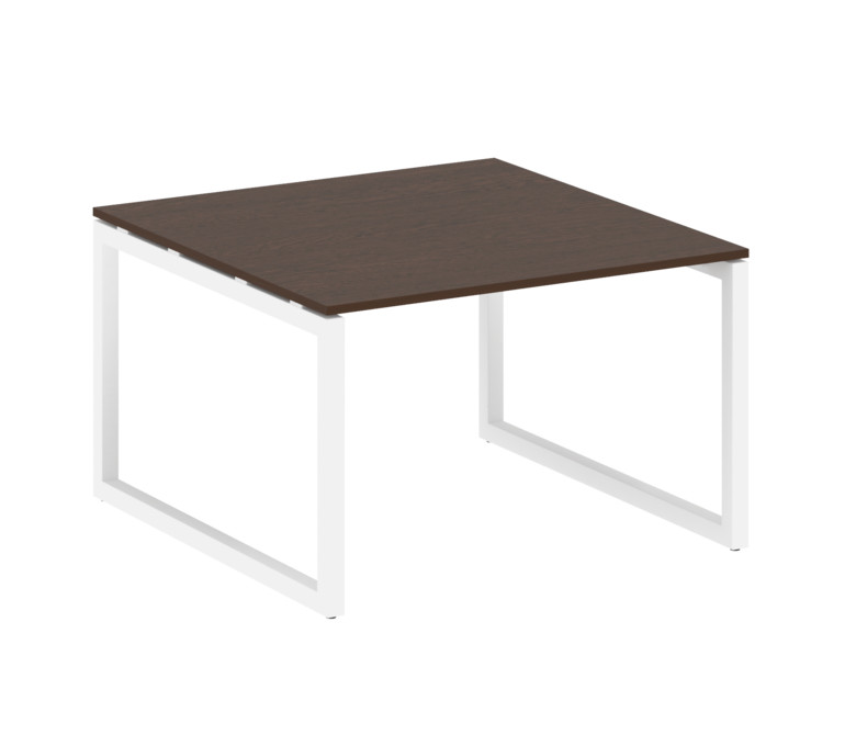 Metal System Quattro Переговорный стол (1 столешница) на О-образном м/к 50БО.ПРГ-1.2 Венге Цаво/Мета