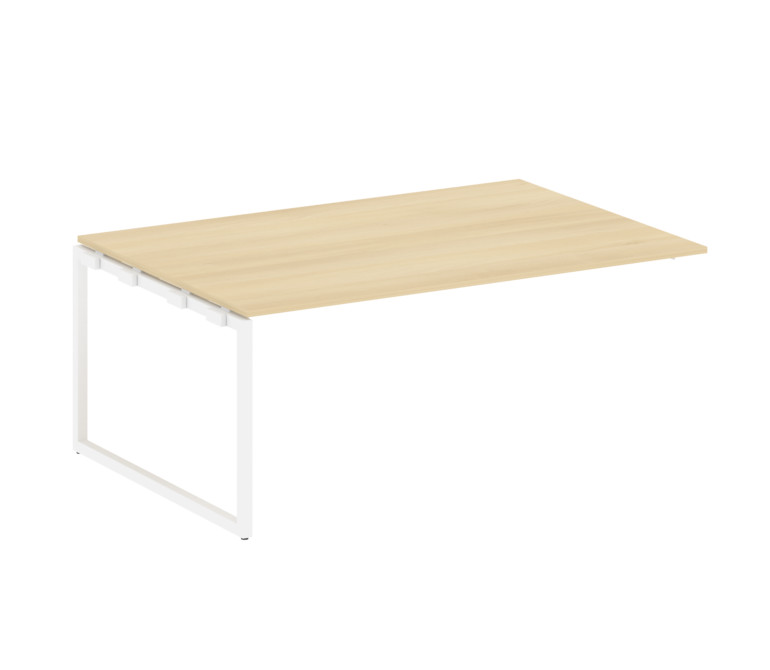 Metal System Quattro Проходной элемент перег. стола на О-образном м/к 40БО.ППРГ-5 Акация Лорка/Метал