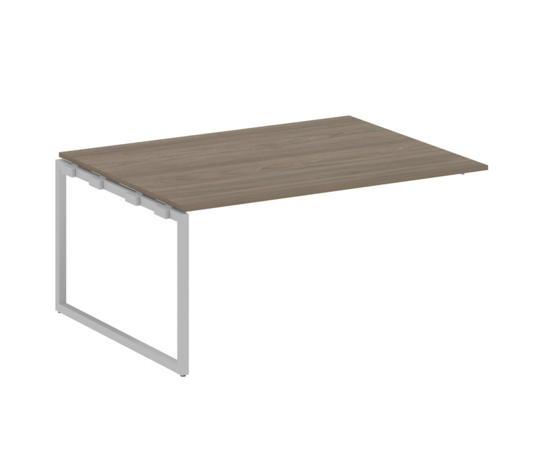 Metal System Quattro Проходной элемент перег. стола на О-образном м/к 40БО.ППРГ-4 Вяз Благородный/Ме