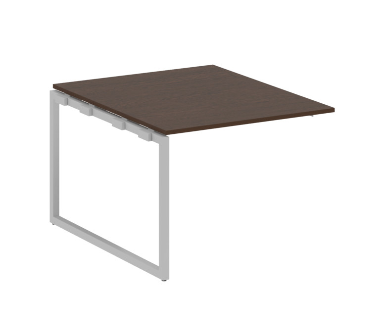 Metal System Quattro Проходной элемент перег. стола на О-образном м/к 40БО.ППРГ-1 Венге Цаво/Металл