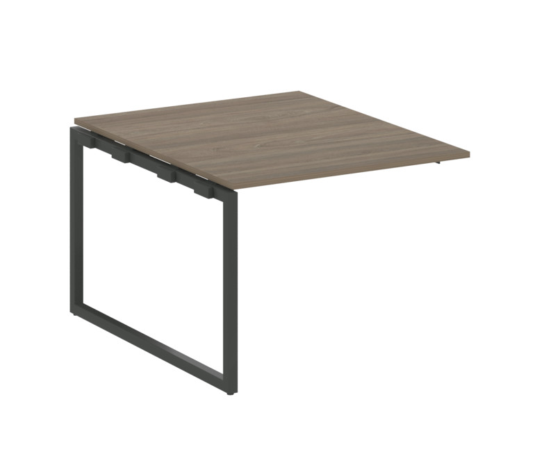 Metal System Quattro Проходной элемент перег. стола на О-образном м/к 40БО.ППРГ-1 Вяз Благородный/Ме