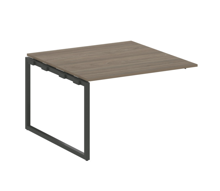 Metal System Quattro Проходной элемент перег. стола на О-образном м/к 40БО.ППРГ-2 Вяз Благородный/Ме