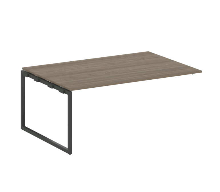 Metal System Quattro Проходной элемент перег. стола на О-образном м/к 40БО.ППРГ-5 Вяз Благородный/Ме