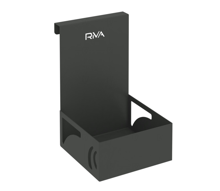 Навесная цветочница MAN-32 Металл Антрацит 130*130*200