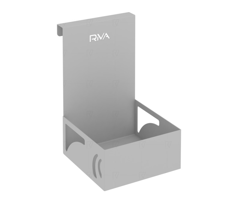 Навесная цветочница MAN-32 Металл Серый 130*130*200