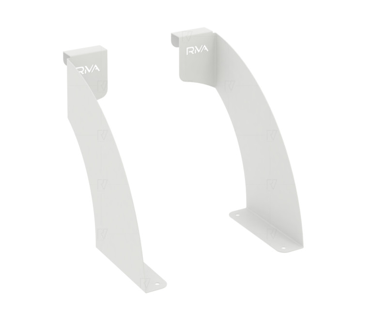 Комплект кронштейнов для полки MAN-41 Металл Белый 52*210*200