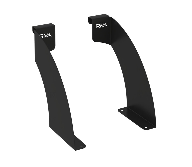 Комплект кронштейнов для полки MAN-41 Металл Черный 52*220*200