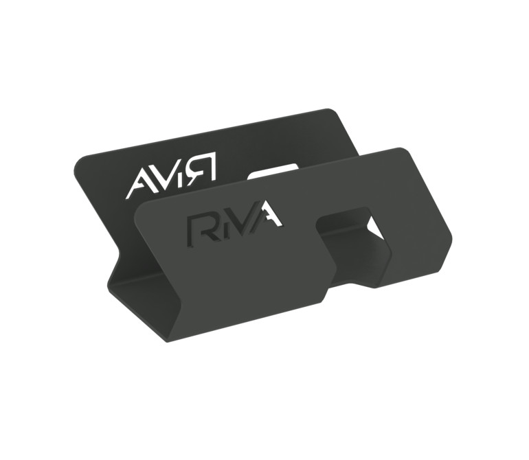 Визитница MAN-31 Металл Антрацит 90*35*36