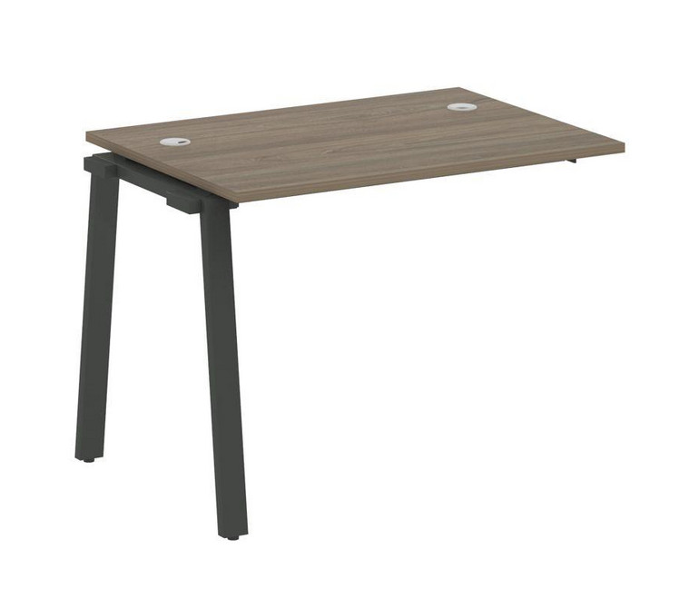 Metal System Проходной элемент рабочей станции на А-образном м/к БА.ПРС-СП-1.1 Вяз Благородный/Метал